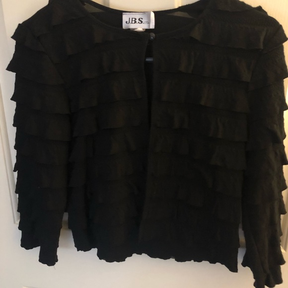 Black bolero throw over - Picture 3 of 4